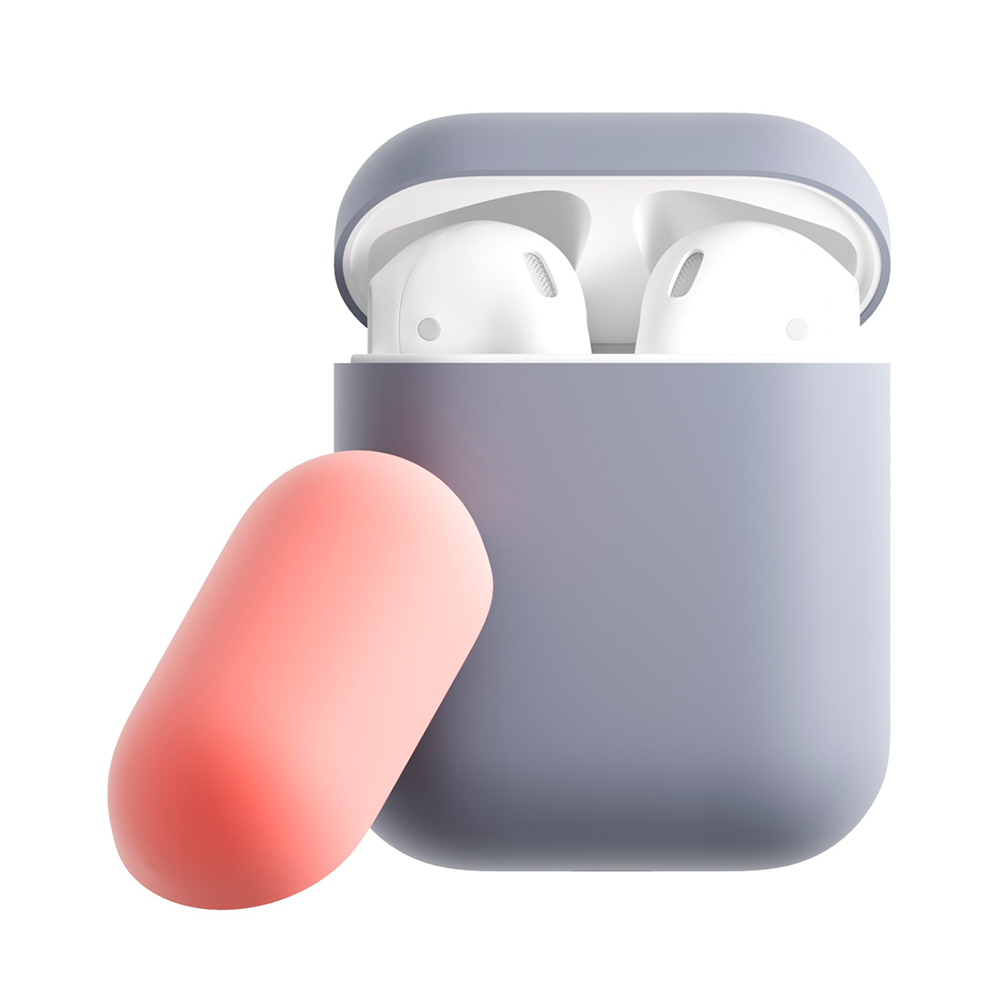 фото Чехол w.o.l.t. wlt-apc-007 для apple airpods purple