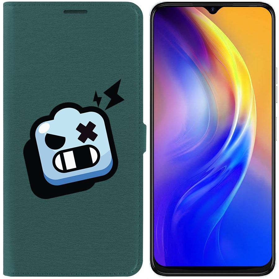 

Чехол-книжка Eco Book для Tecno Spark 10C Brawl Stars-Роборубка