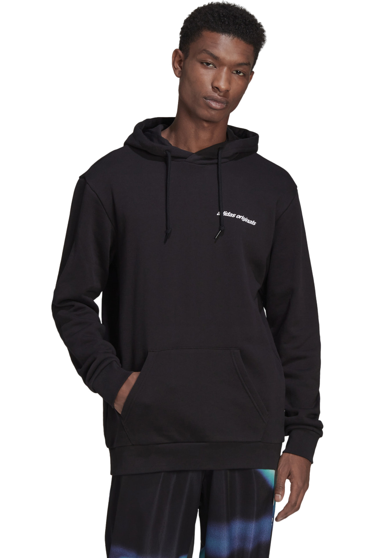 

Худи мужское Adidas Yung Z Hoodie 1 черное 2XL, Черный, Yung Z Hoodie 1