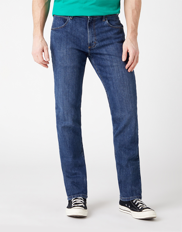 фото Джинсы мужские wrangler w10tm6098 синие 35/30 us