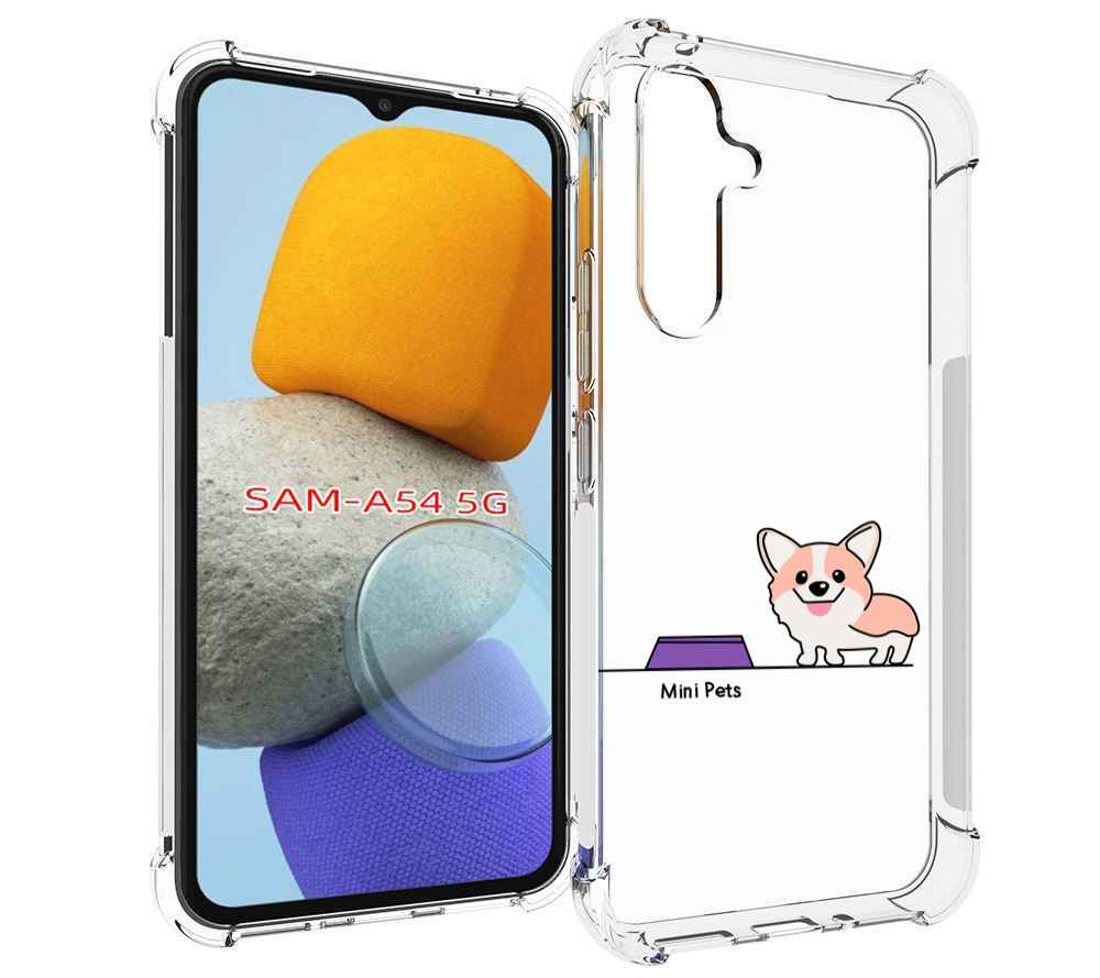 

Чехол MyPads мини-питомец детский для Samsung Galaxy A54, Tocco