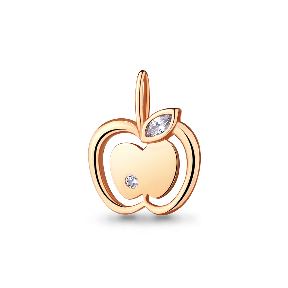 

Подвеска из серебра с фианитом Aquamarine 24208А_925_з, 24208А_925_з