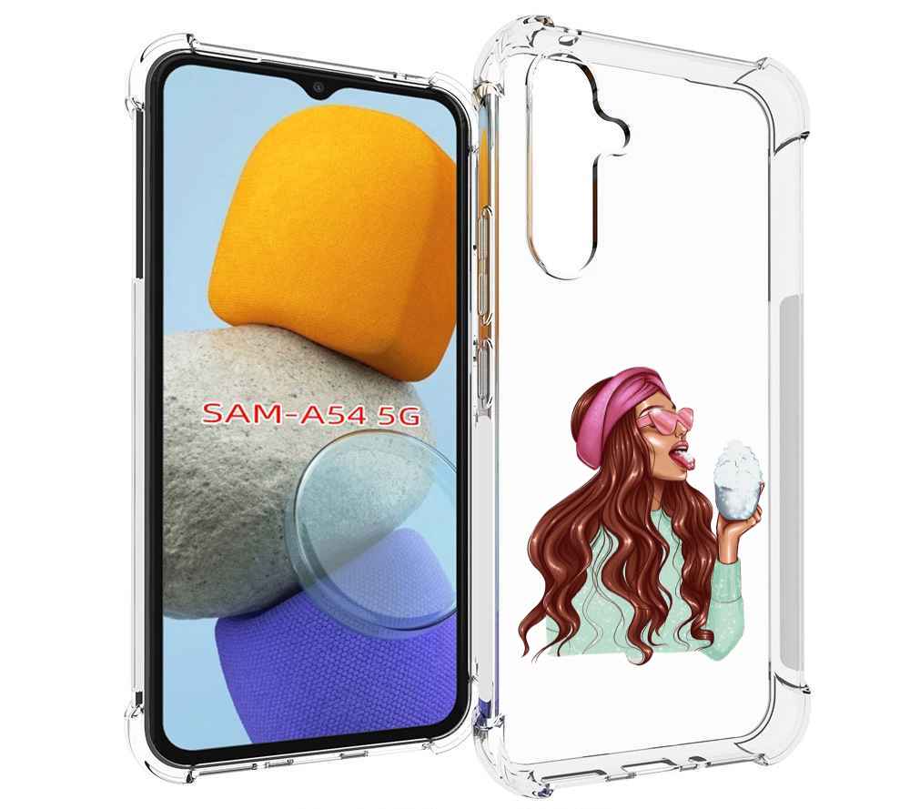 

Чехол MyPads любительница-снега женский для Samsung Galaxy A54, Tocco