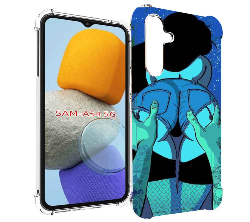 

Чехол MyPads любитель потрогать для Samsung Galaxy A54, Tocco