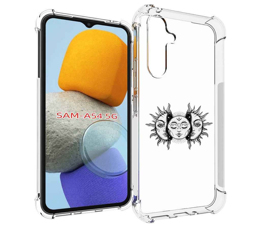 

Чехол MyPads луна-в-солнце для Samsung Galaxy A54, Tocco