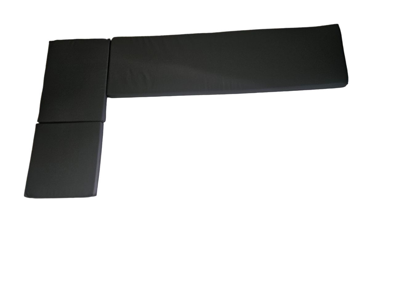 Комплект из 3-х подушек серого цвета для углового дивана Альтернатива RT0065 226х49х5 см
