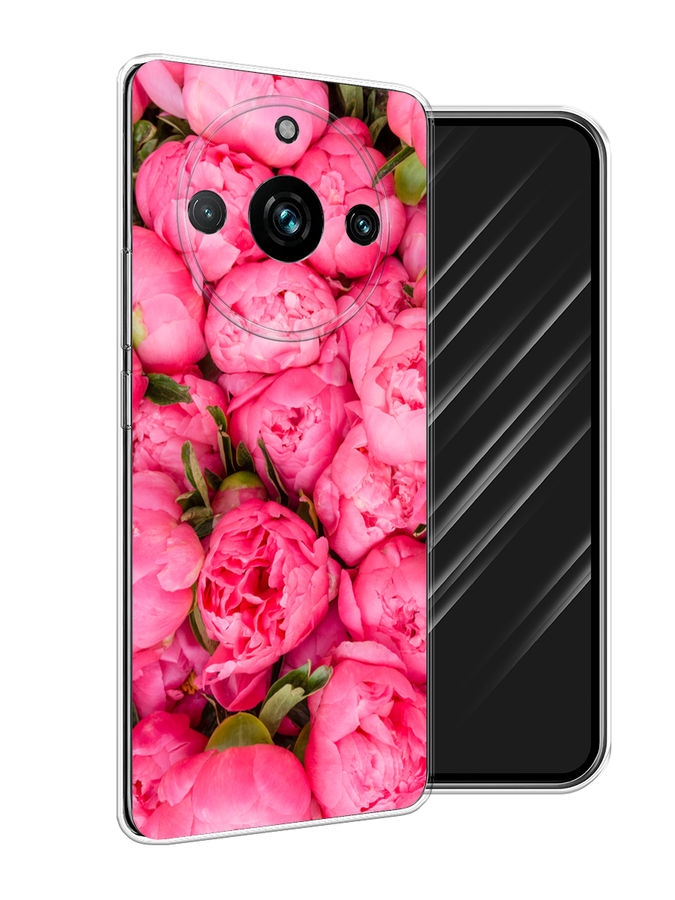 

Чехол Awog на Realme 11 Pro+ "Прекрасные пионы", Разноцветный