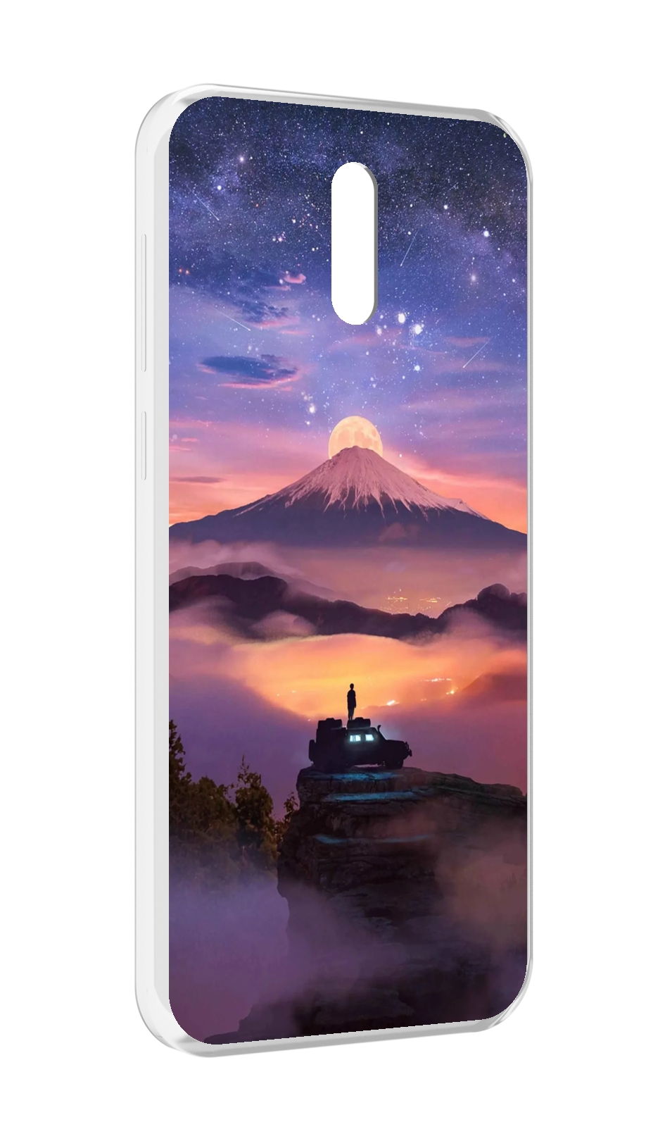 

Чехол MyPads ночь-в-горах для Alcatel 3L (2019), Прозрачный, Tocco