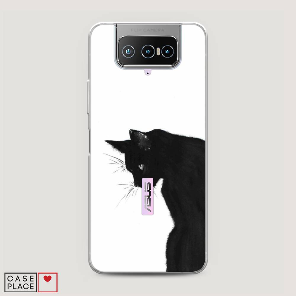 фото Чехол awog "black cat" для asus zenfone 7 zs670ks