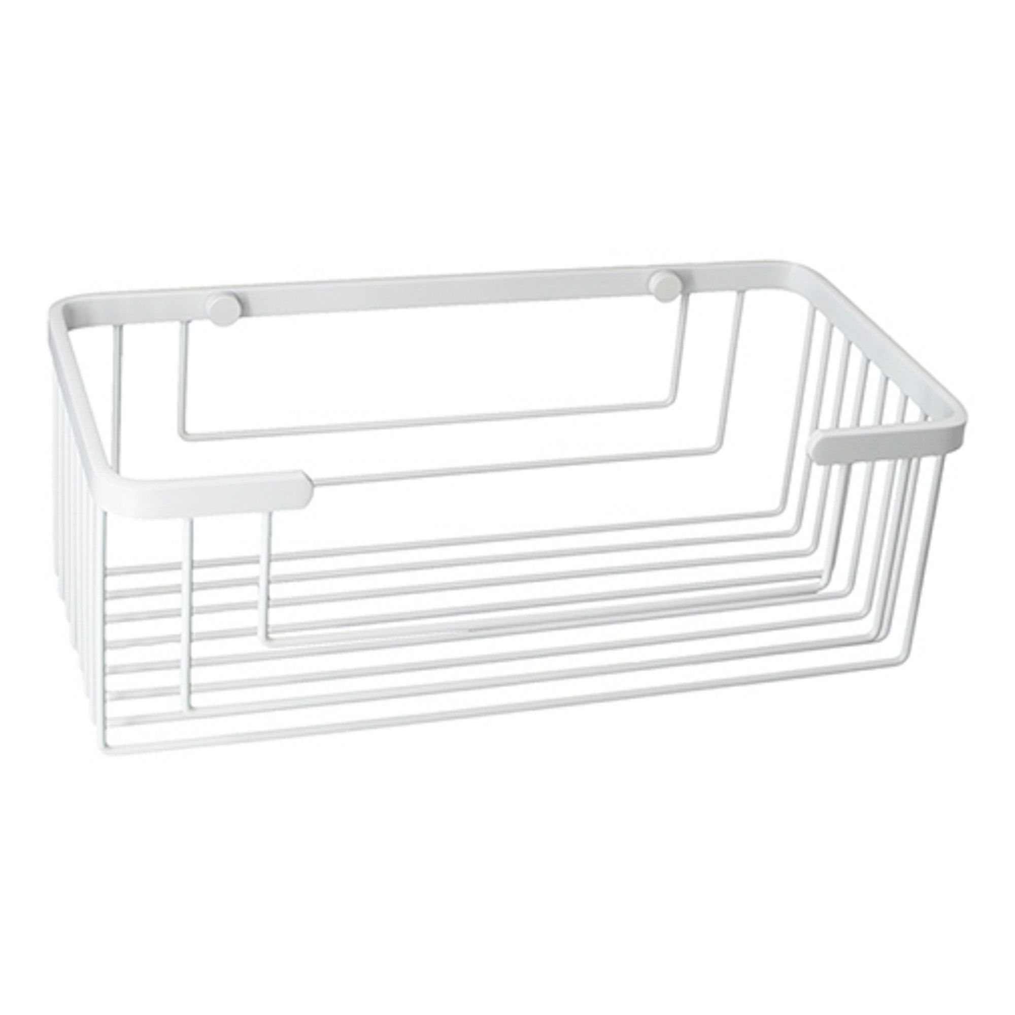 

Полка для ванной Wasserkraft K-711 White белая 27,5 х 13,3 х 10 см