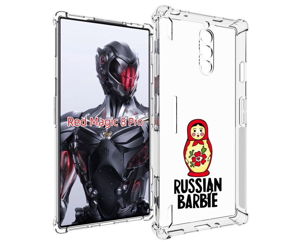 Чехол MyPads матрешка для ZTE Nubia Red Magic 8 Pro / Red Magic 8 Pro Plus