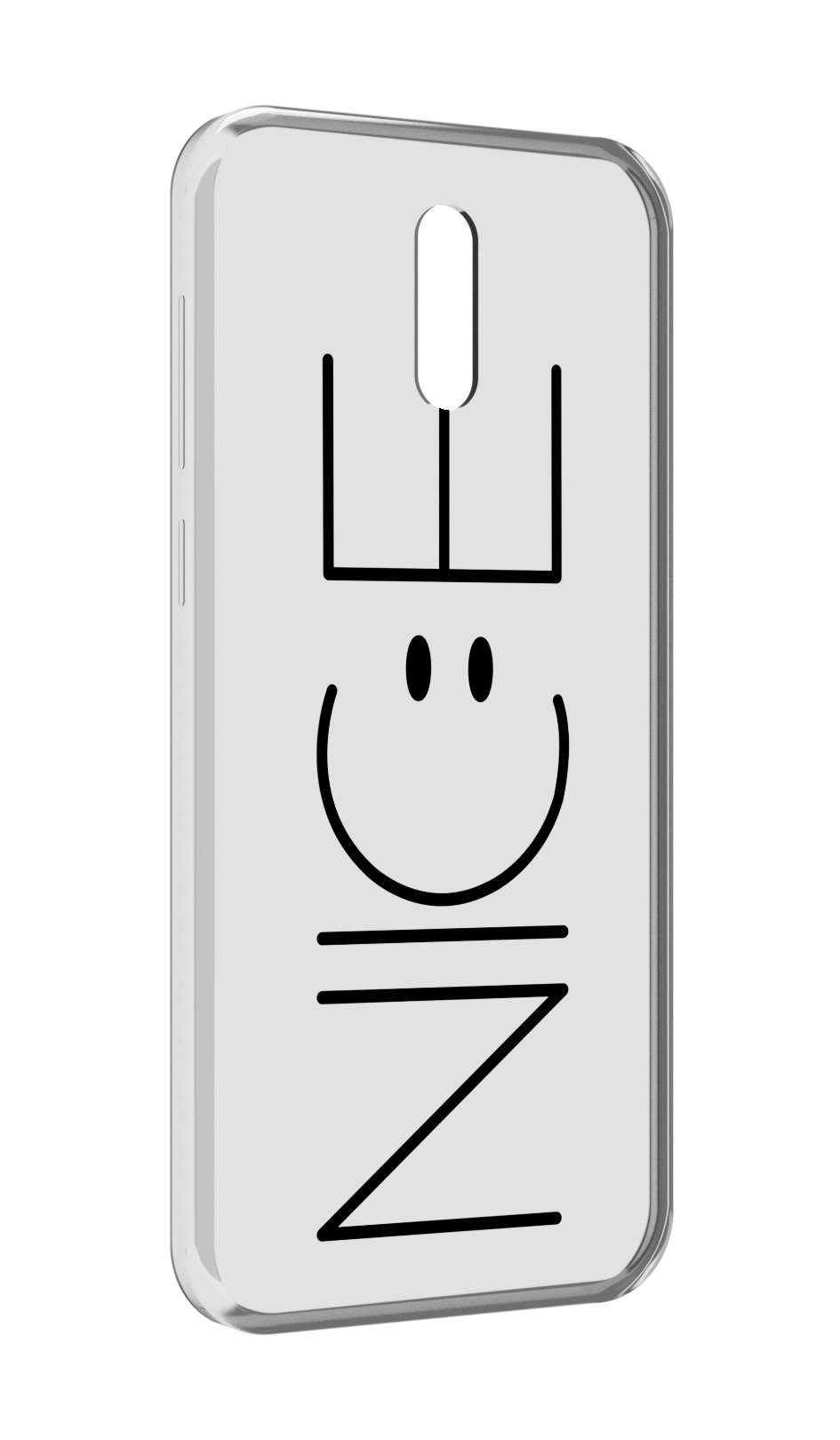 

Чехол MyPads найс-надпись для Alcatel 3L (2019), Прозрачный, Tocco