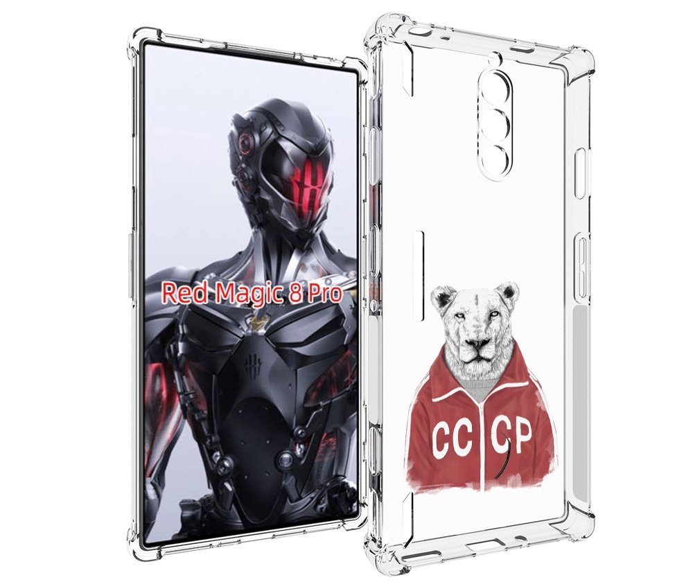 

Чехол MyPads львица ссср для ZTE Nubia Red Magic 8 Pro / Red Magic 8 Pro Plus, Tocco