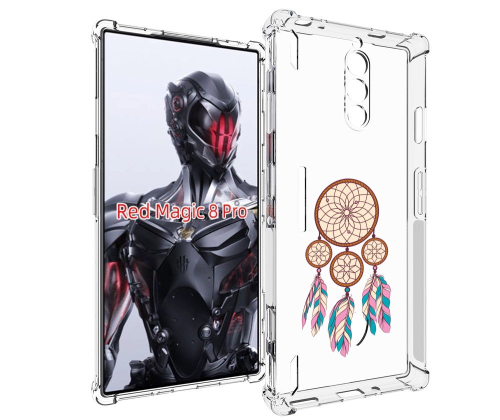 

Чехол MyPads ловец снов бежевый для ZTE Nubia Red Magic 8 Pro / Red Magic 8 Pro Plus, Tocco