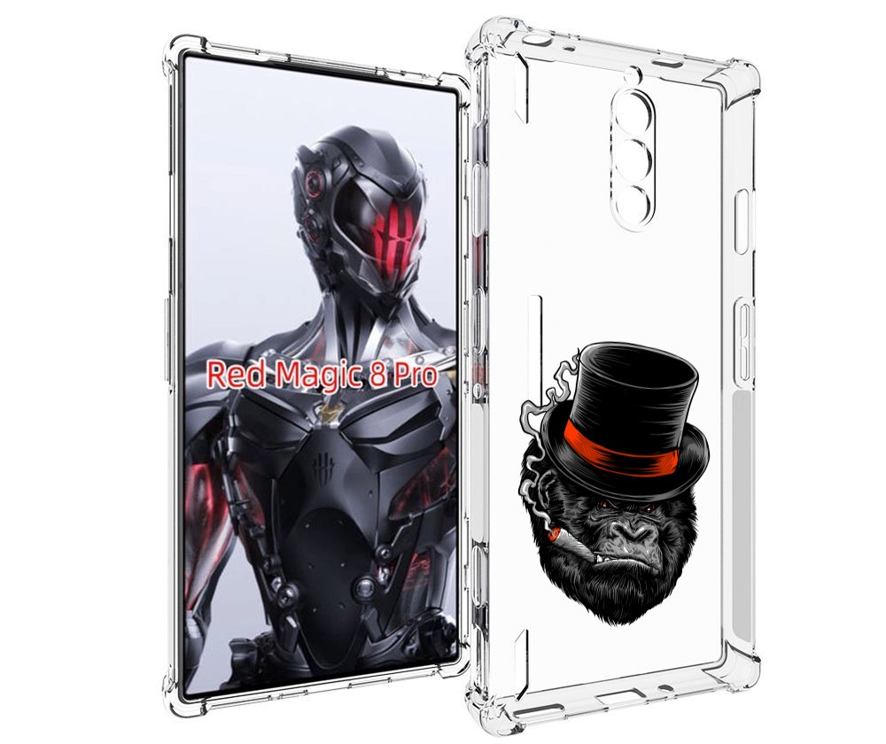 

Чехол MyPads дизайнерская горилла для ZTE Nubia Red Magic 8 Pro / Red Magic 8 Pro Plus, Tocco