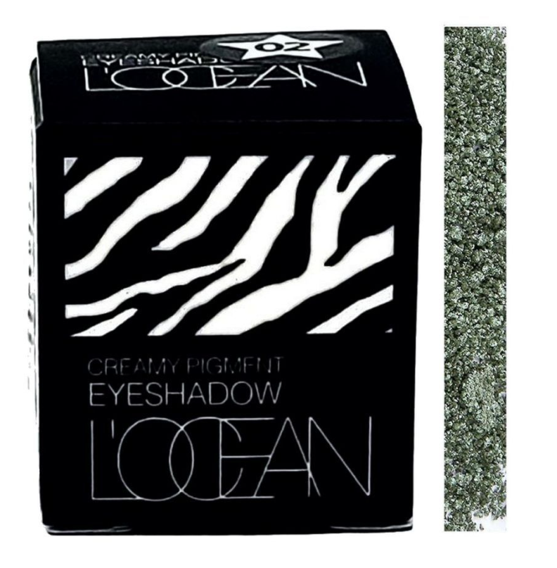 Тени L’ocean Кремовые пигментные Creamy Pigment Eye Shadow 20 Olivia Green 1,8 г