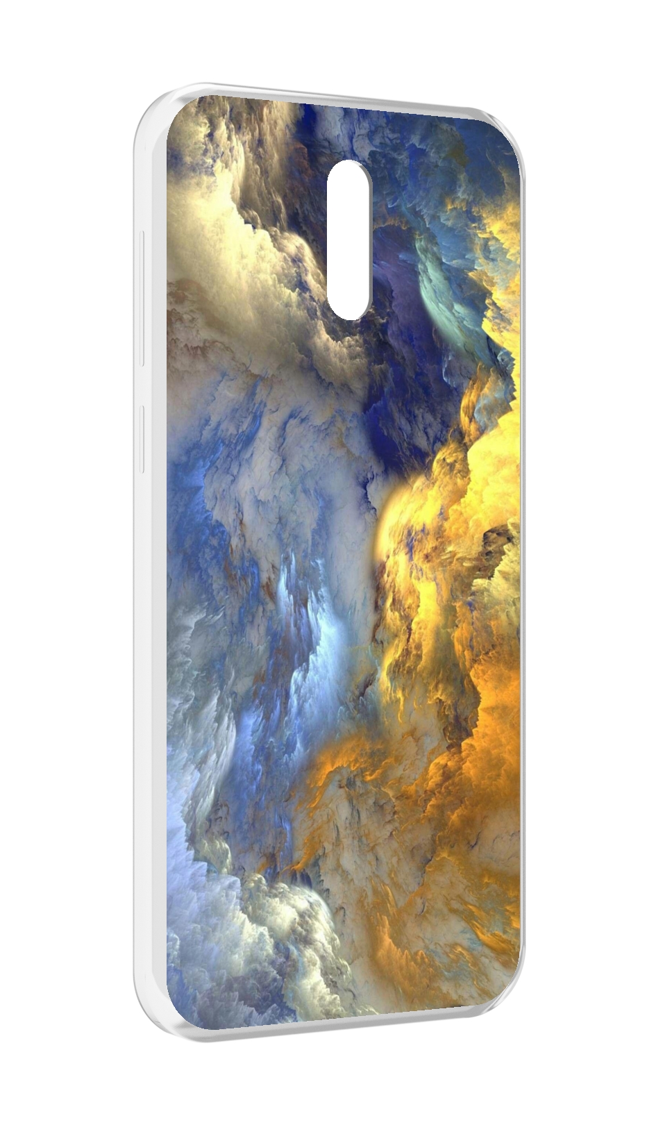

Чехол MyPads мраморное небо для Alcatel 3L (2019), Прозрачный, Tocco