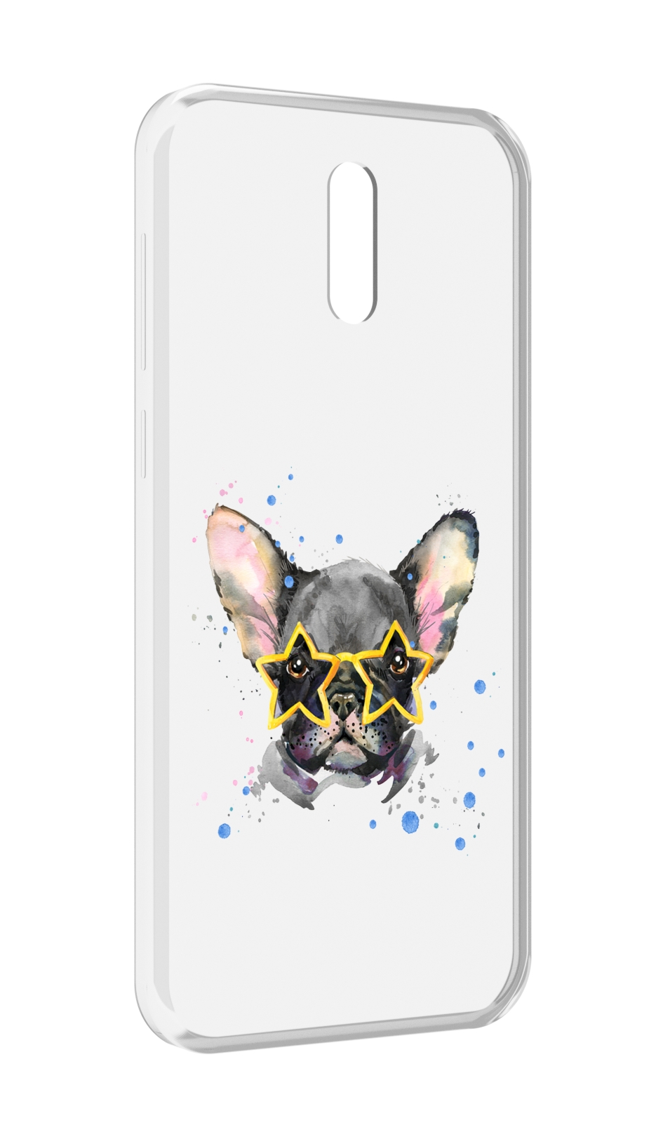 

Чехол MyPads буля в очках для Alcatel 3L (2019), Прозрачный, Tocco