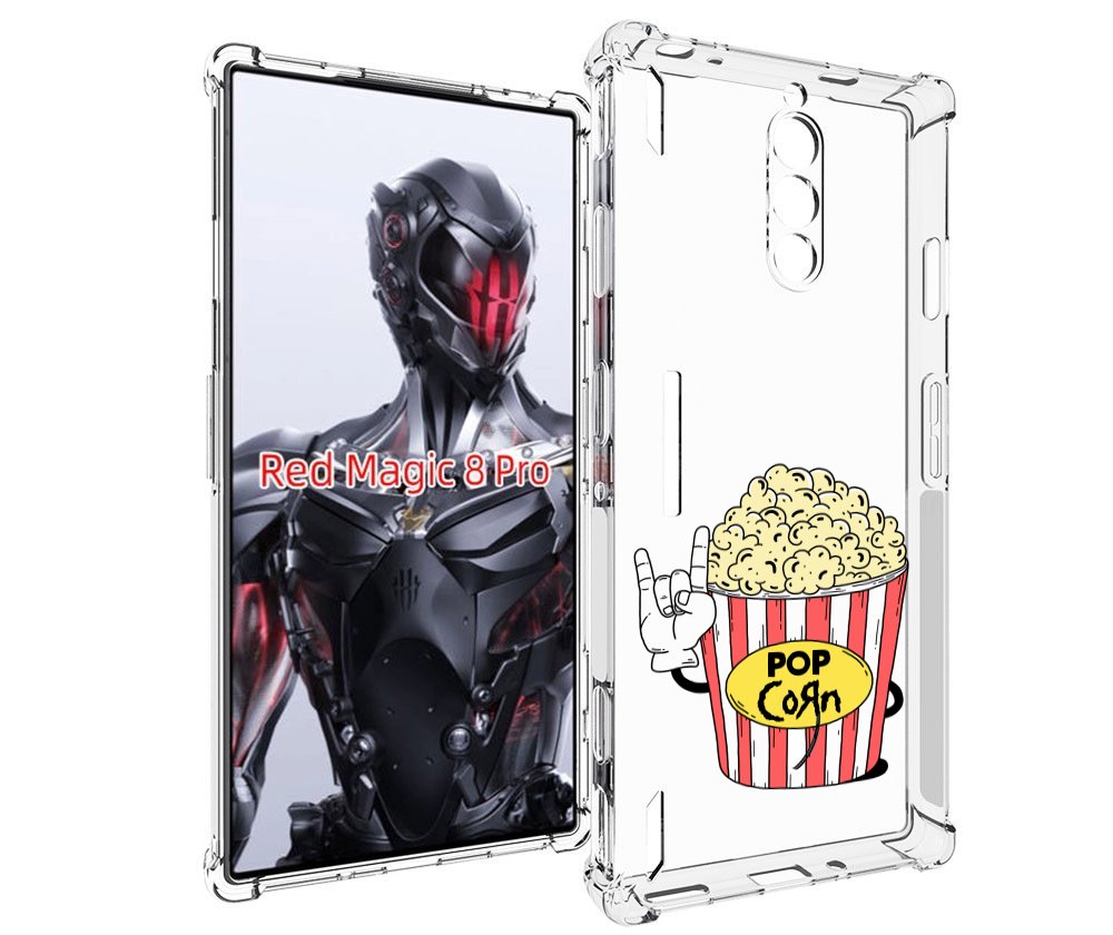 

Чехол MyPads крутой попкорн для ZTE Nubia Red Magic 8 Pro / Red Magic 8 Pro Plus, Tocco