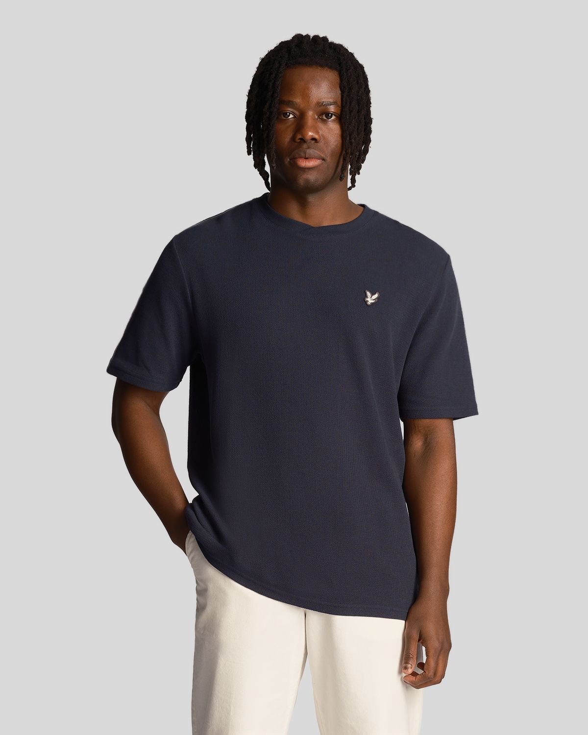 

Футболка мужская Lyle&Scott Utility T-shirt синяя M, Синий, Utility T-shirt