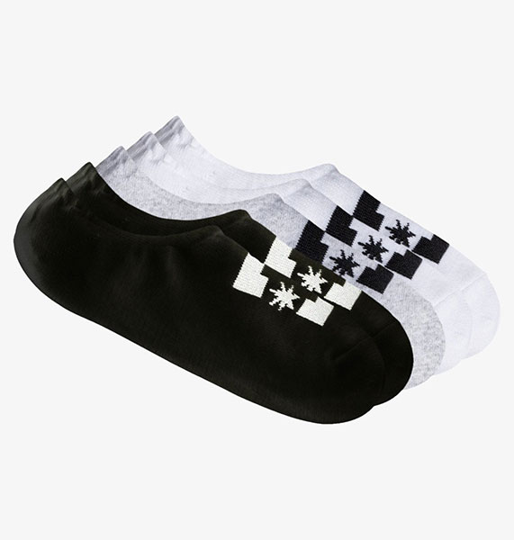 

Детские низкие носки (3 пары) мультиколор One Size DC Shoes EDBAA03003, EDBAA03003