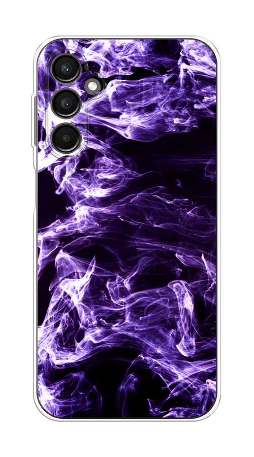 

Чехол на Samsung Galaxy A24 "Фиолетовый дым", Фиолетовый;белый;черный, 2108050-3