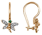 

Серьги женские из золота ЮЗ Платина 02-3562-01-404-1110-03, фианит, 02-3562-01-404-1110-03