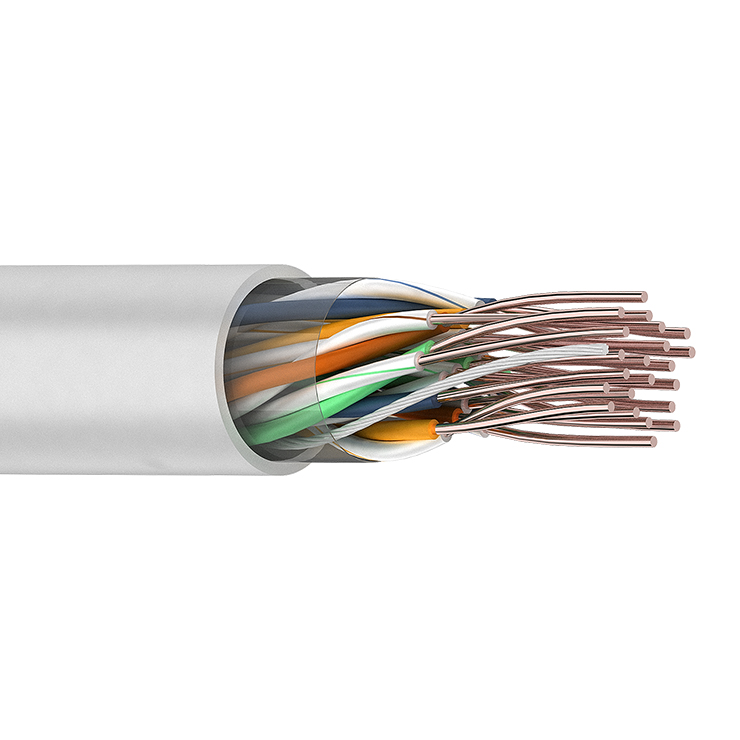 

Кабель UTP REXANT 16PR 24AWG cat5, 305 м, Белый