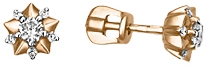 

Серьги женские из золота ЮЗ Платина 02-3418-00-501-1110-38, swarovski, 02-3418-00-501-1110-38