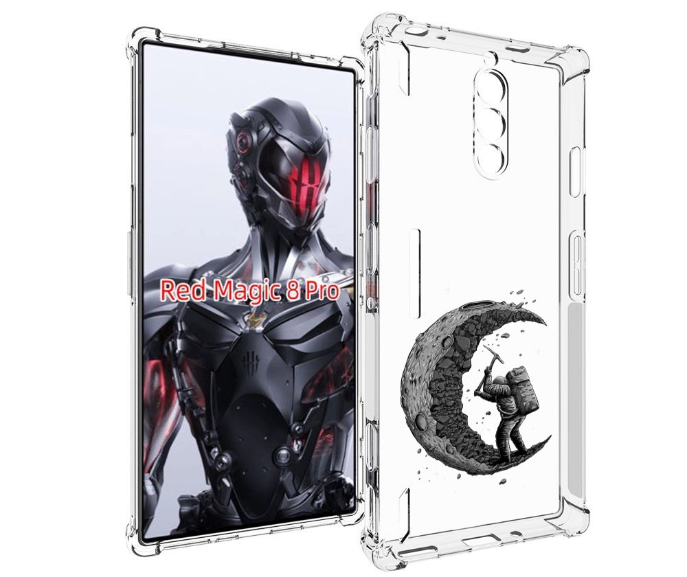 

Чехол MyPads камненная луна для ZTE Nubia Red Magic 8 Pro / Red Magic 8 Pro Plus, Tocco