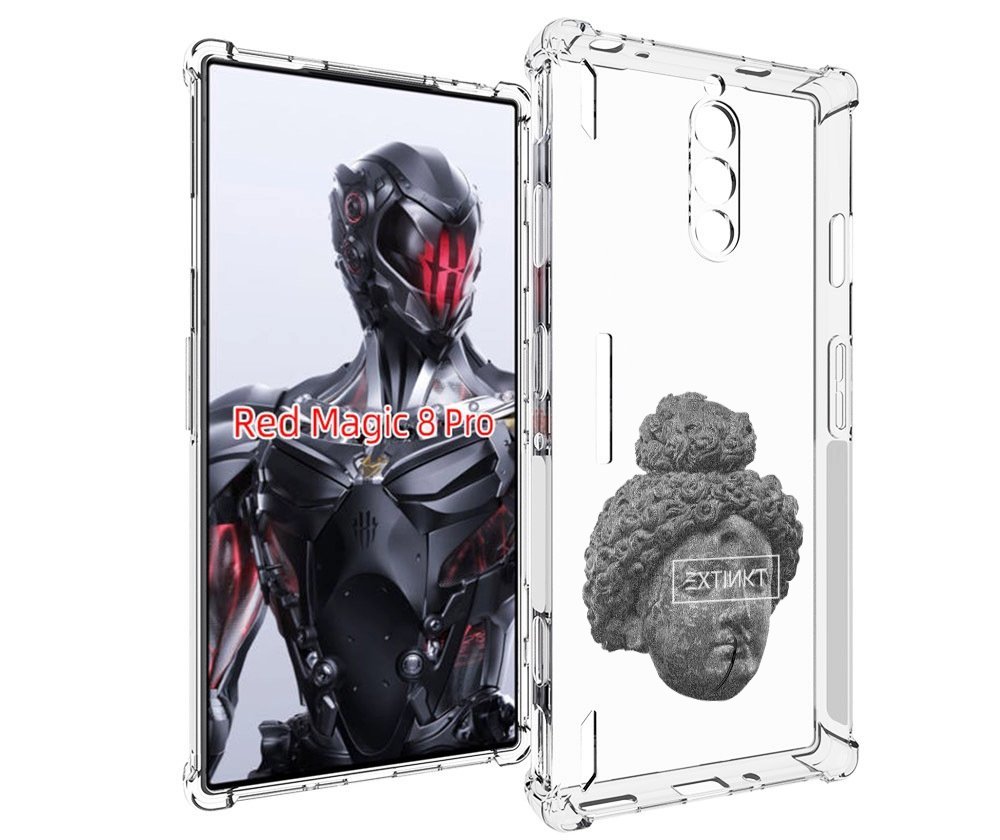 

Чехол MyPads каменное лицо девушки для ZTE Nubia Red Magic 8 Pro / Red Magic 8 Pro Plus, Tocco
