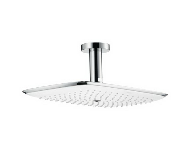 Верхний душ, белый/хром, Hansgrohe PuraVida 27383000