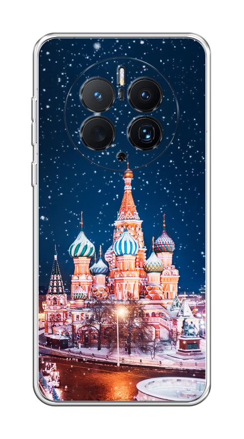 

Чехол на Huawei Mate 50 Pro "Москва 1", Коричневый;синий;белый, 6109950-1