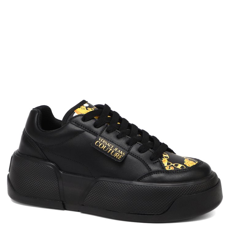 

Кеды женские Versace Jeans Couture 75VA3ST2 черные 37 EU, Черный, 75VA3ST2
