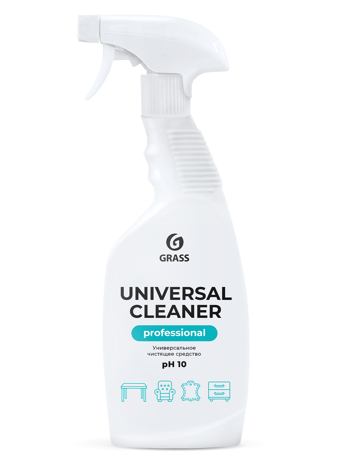 фото Чистящее средство для уборки мягкой мебели ковров universal cleaner professional 750 ml grass