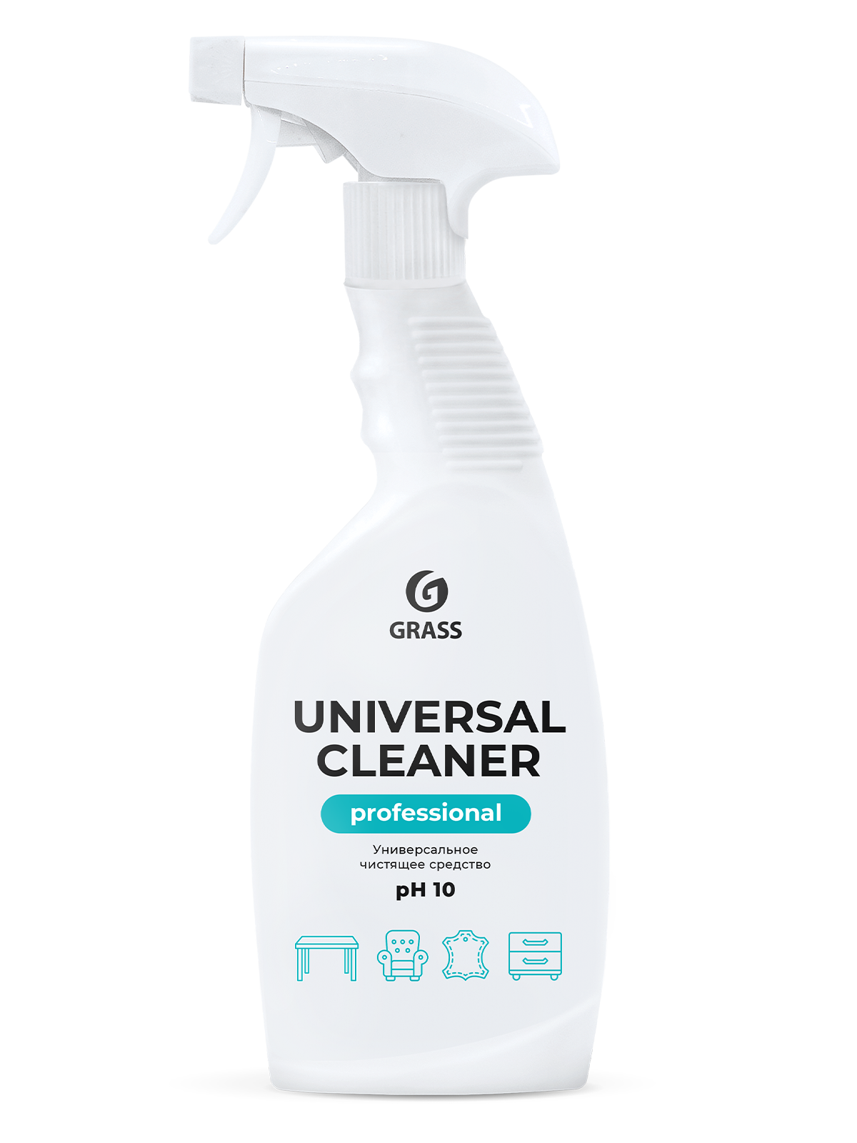 фото Чистящее средство universal cleaner professional для чистки мебели, ковров и обуви 600 мл grass