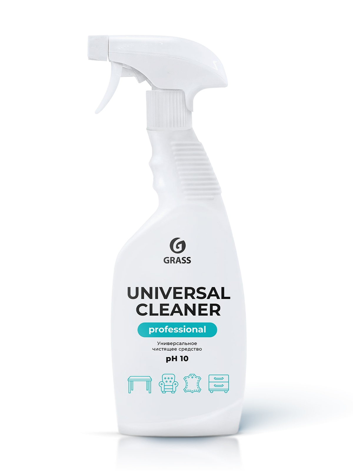 фото Чистящее средство universal cleaner professional для чистки мебели, ковров и обуви 600 мл grass