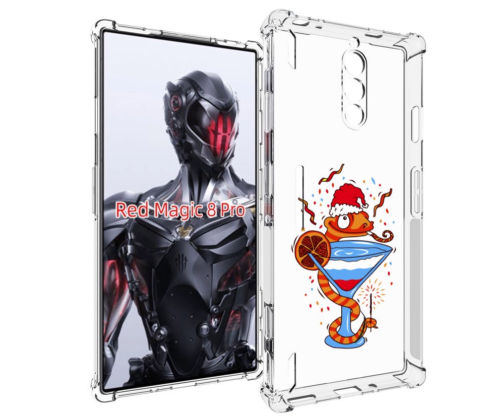 

Чехол MyPads змейка для ZTE Nubia Red Magic 8 Pro / Red Magic 8 Pro Plus, Tocco