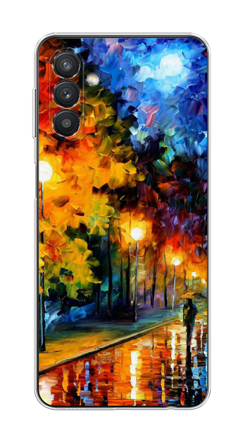 

Чехол на Samsung Galaxy A04s/A13 5G "Безлюдная улочка", Оранжевый;желтый;синий, 2106450-1
