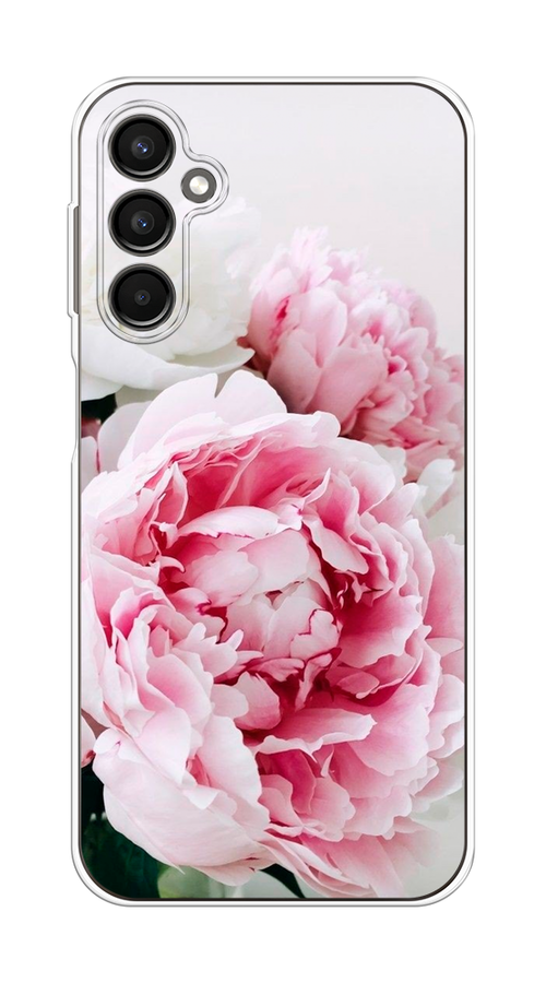 

Чехол на Samsung Galaxy A24 "Розовые и белые пионы", Розовый;белый, 2108050-2