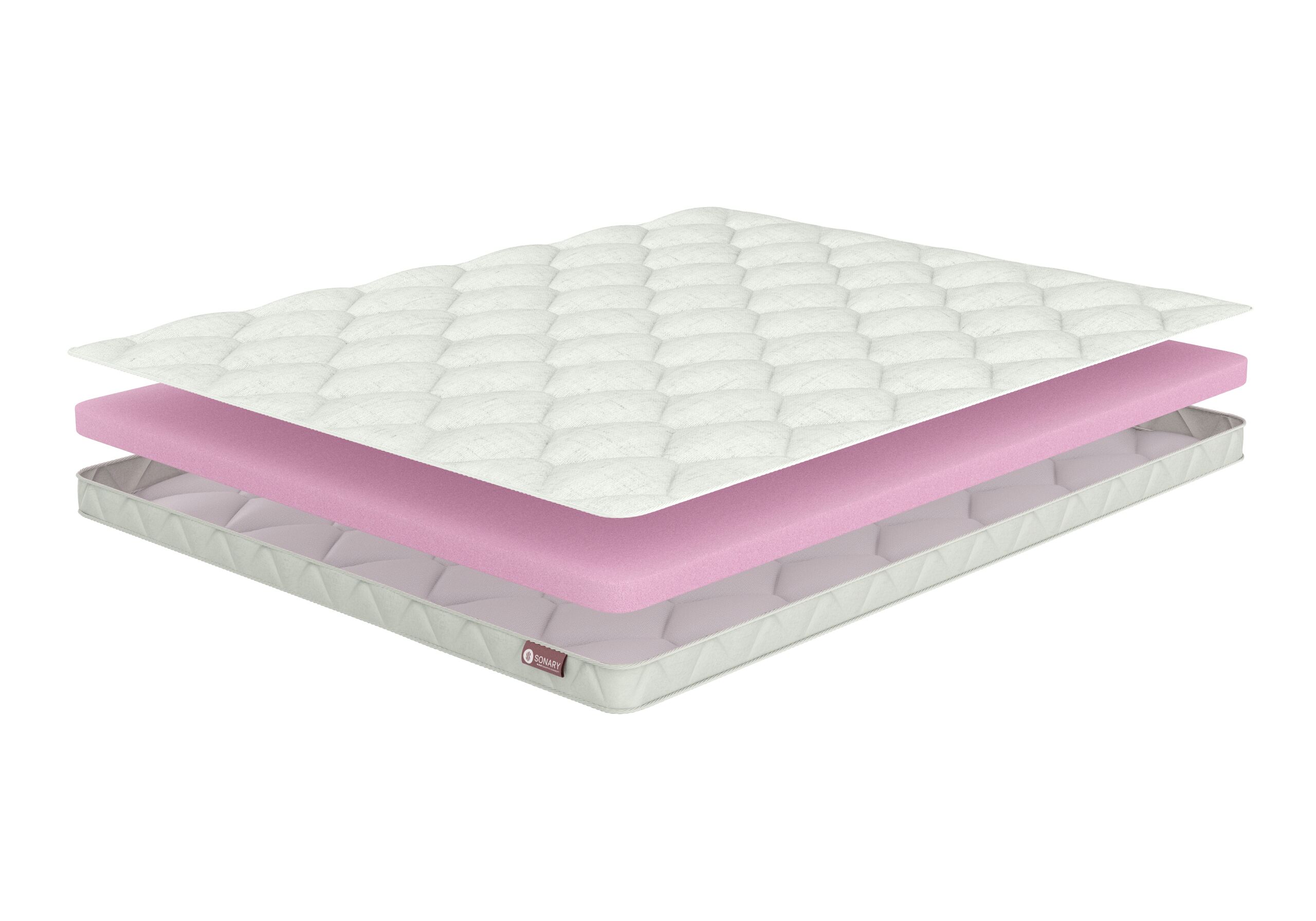 

Матрас Sonary Foam Anina 220х215, Белый, Anina