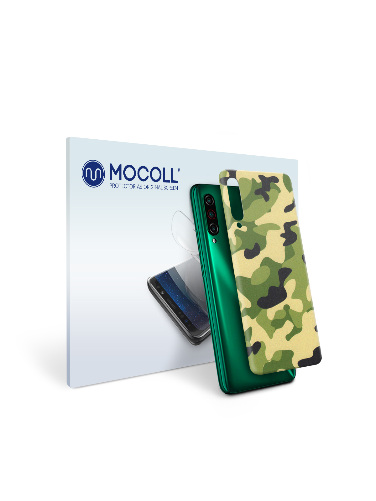 

Пленка защитная MOCOLL для задней панели Meizu Meilan M8 Lite Хаки Зеленый