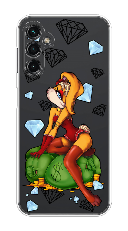 

Чехол на Samsung Galaxy A14 4G "Лола Банни с бриллиантами", Бордовый;оранжевый;зеленый, 2107950-6
