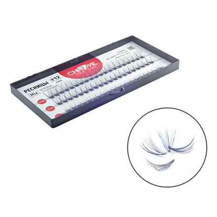 

Ресницы безузелковые CHARME Pro Line, микс, 12 шт. в пучке