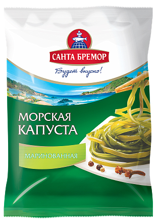 Капуста морская Санта Бремор маринованная 500 г 130₽