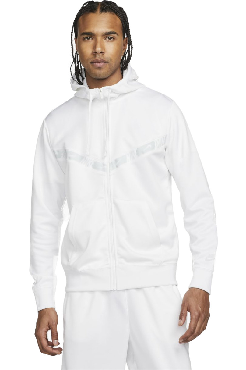 

Толстовка мужская Nike M Sportswear Full-Zip REPEAT HOODIE белая XL, M Sportswear Full-Zip REPEAT HOODIE