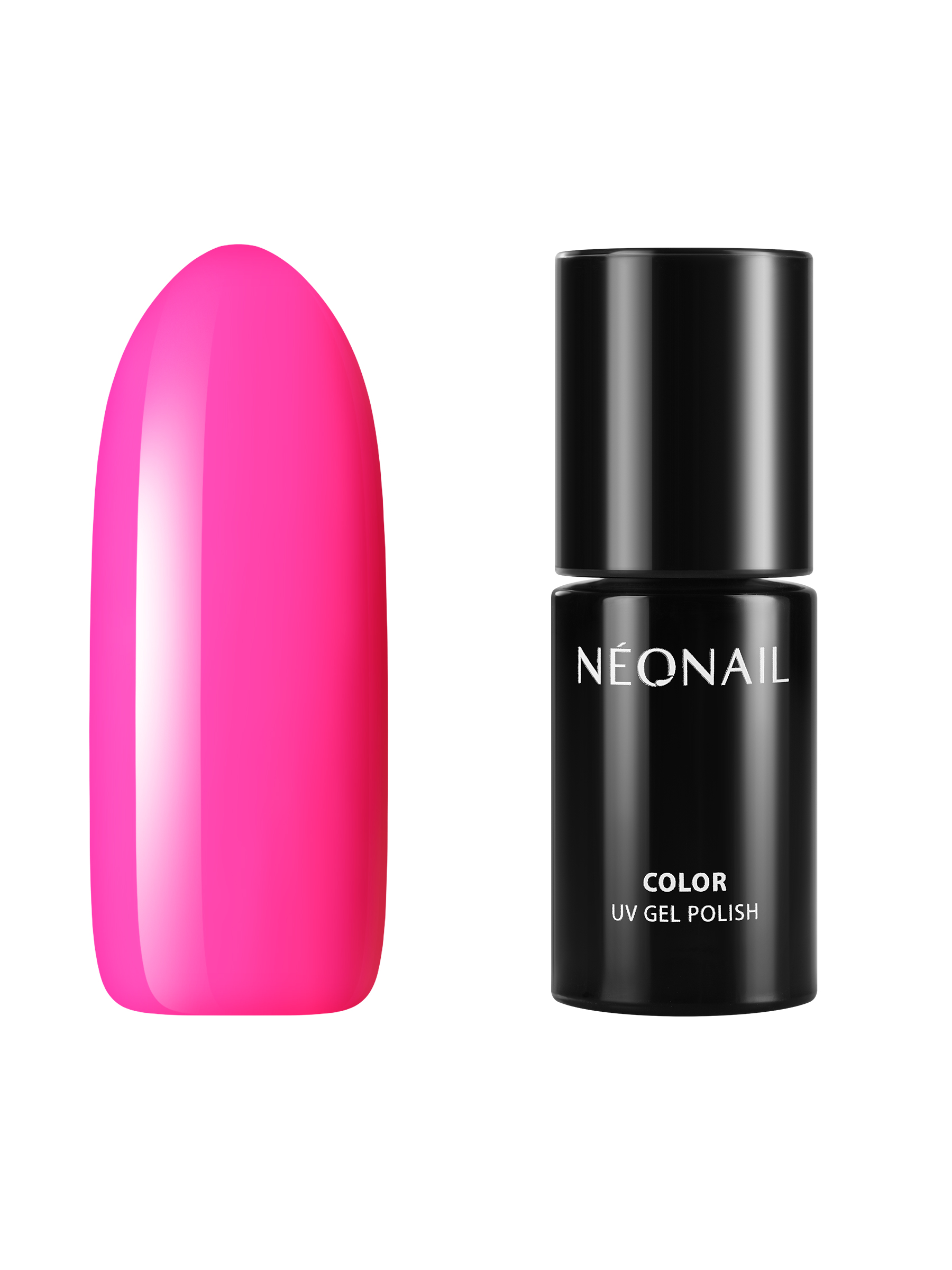 

Гель-лак для ногтей NeoNail плотный самовыравнивающийся светлый неоновый розовый 7,2 мл