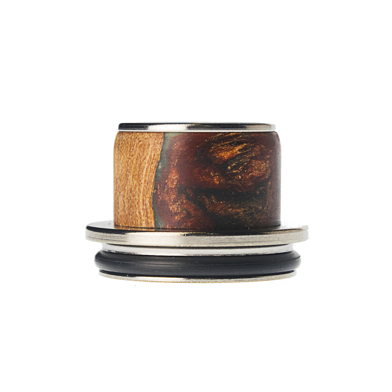 

Топ Кэп Nolli Designs Mad Hatty Wood Grain 2.0 (22 мм), Оранжевый