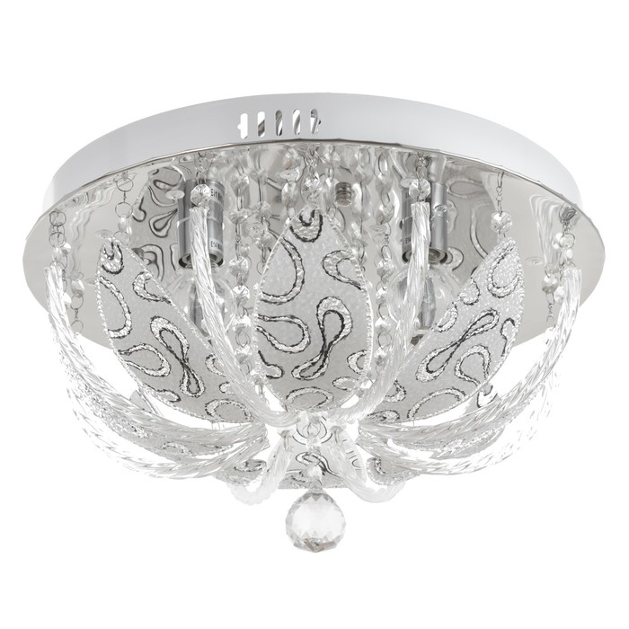 

Люстра 55581/400 CR хром 4х40Вт E14 LED-RBP ПДУ 40х40х21см