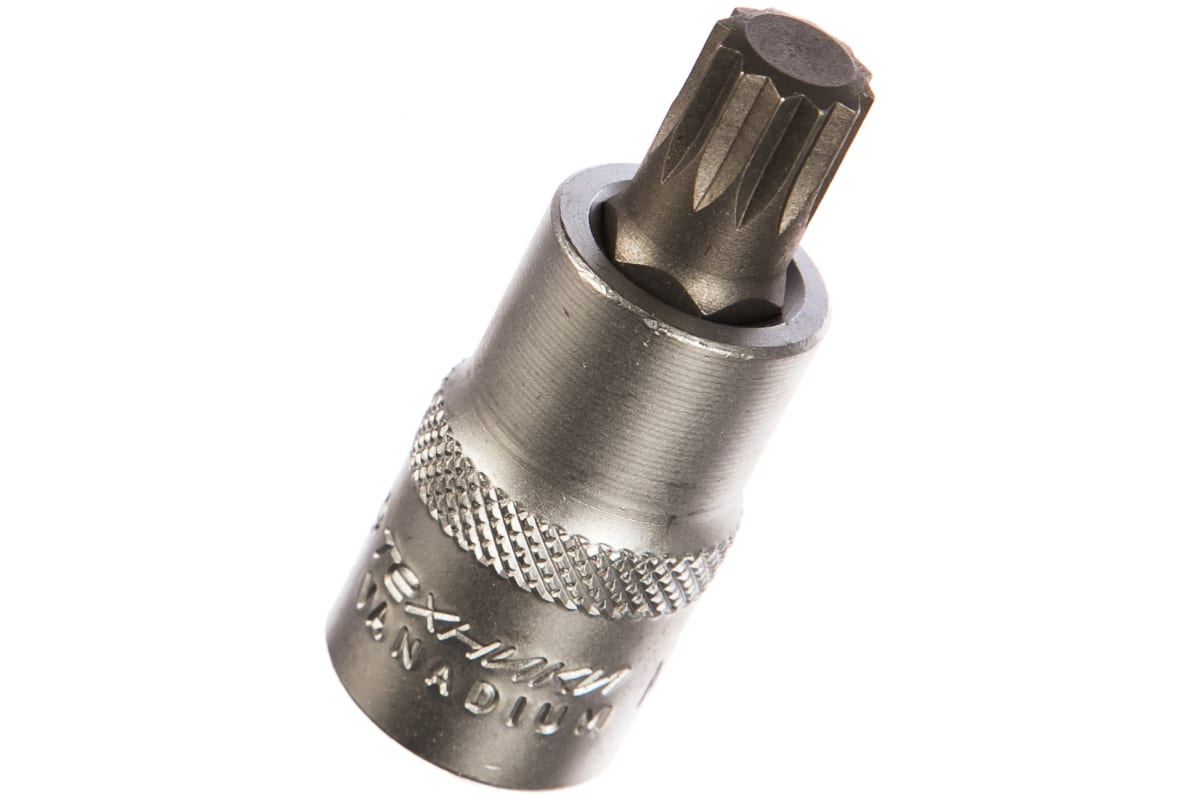 

ДЕЛО ТЕХНИКИ 625412 Головка со вставкой 12 SPLINE M12, длина 55 мм 1шт